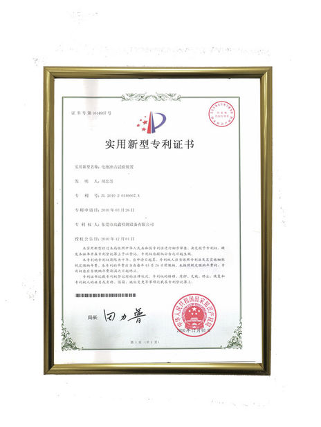 چین Gaoxin Industries (HongKong) Co., Limited گواهینامه ها